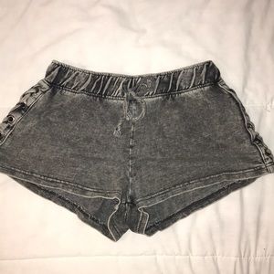 grey lounge shorts